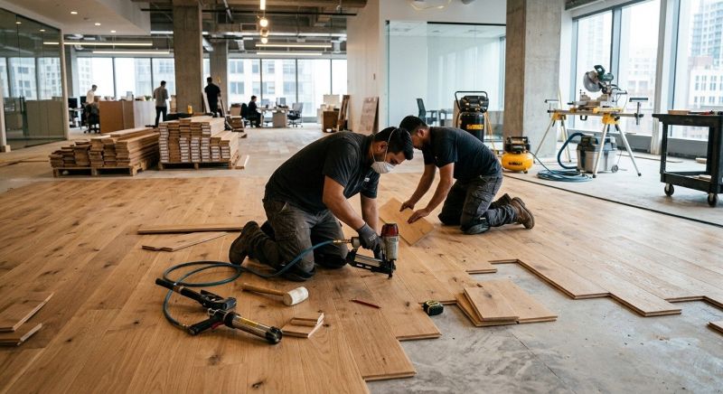 Commercial Hardwood Service in Stoneham, MA
