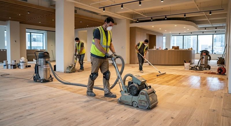 Commercial Hardwood Service in Stoneham, MA