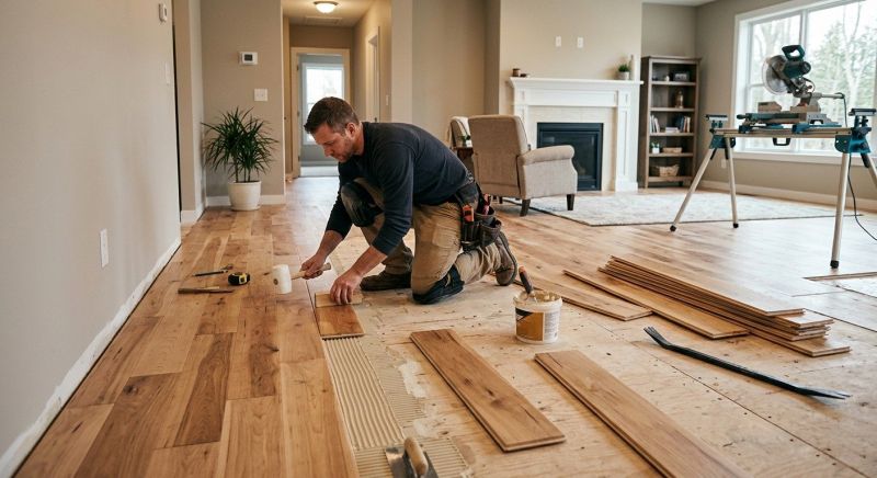 Engineered Wood Installation in Medford, MA