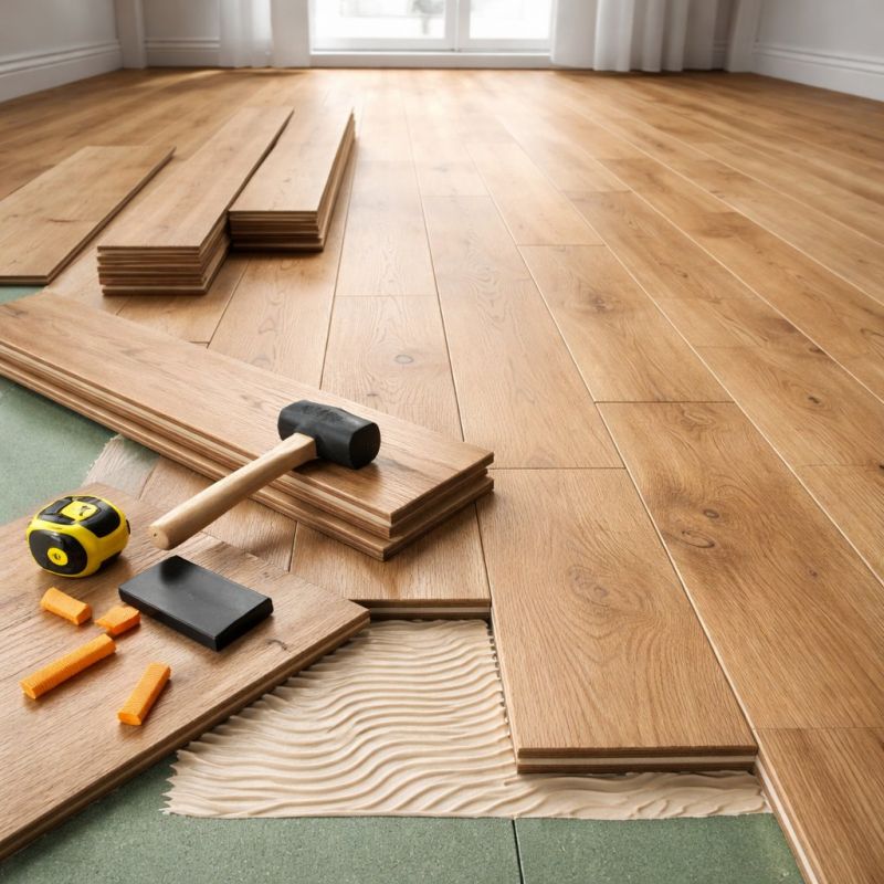 Engineered Wood Installation in Medford, MA