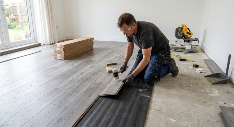 Laminate Floor Installation in Peabody, MA