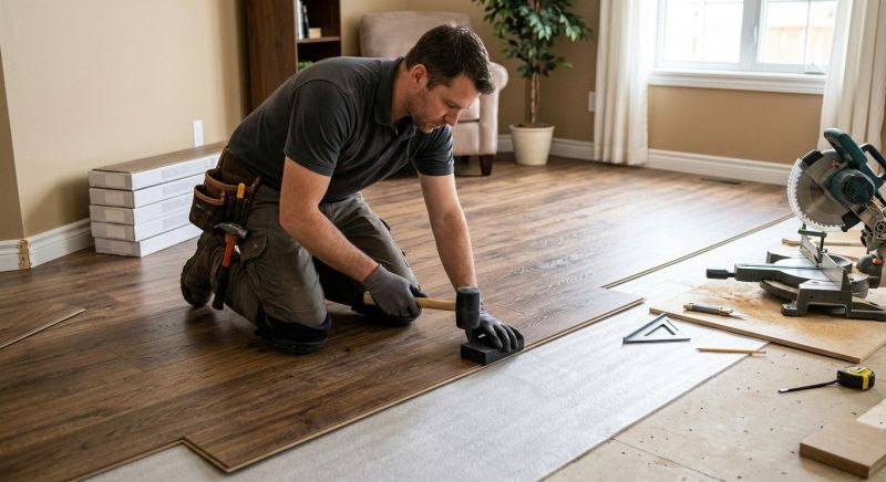 Laminate Floor Installation in Walpole, MA