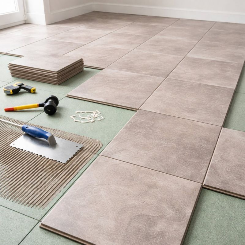 Laminate Tile Installation in Medford, MA