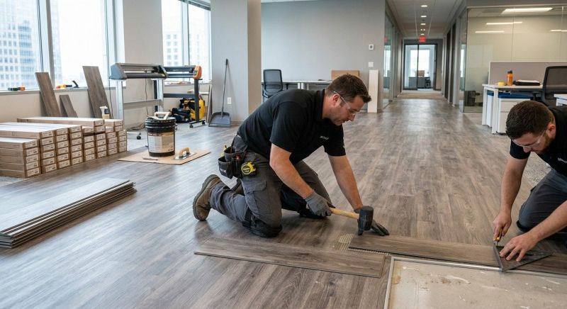 Linoleum Floor Installation in Peabody, MA