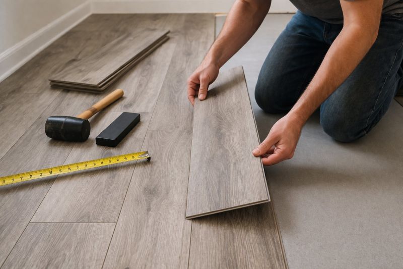 Luxury Vinyl Tile Installation in Middlesex County, MA