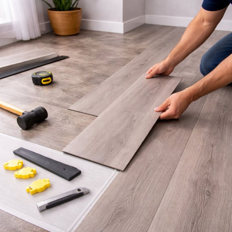 Lvt Flooring Installation in Reading, MA