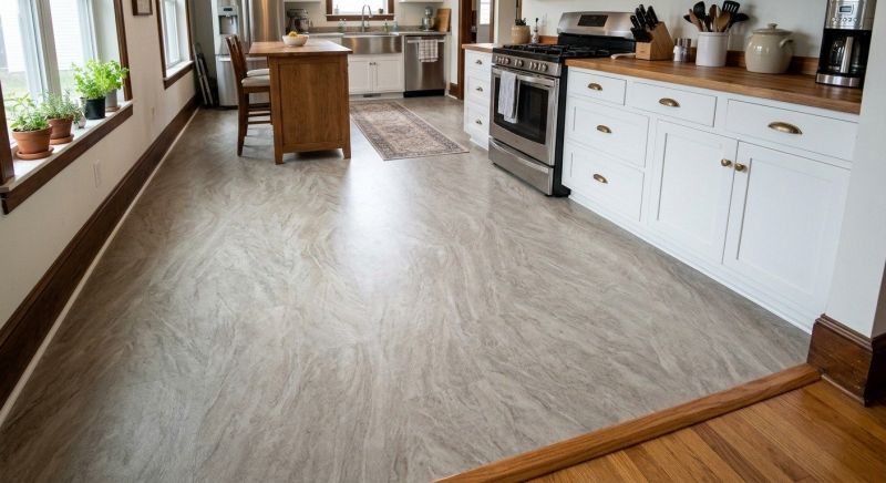 Sheet Linoleum Installation in Lowell, MA
