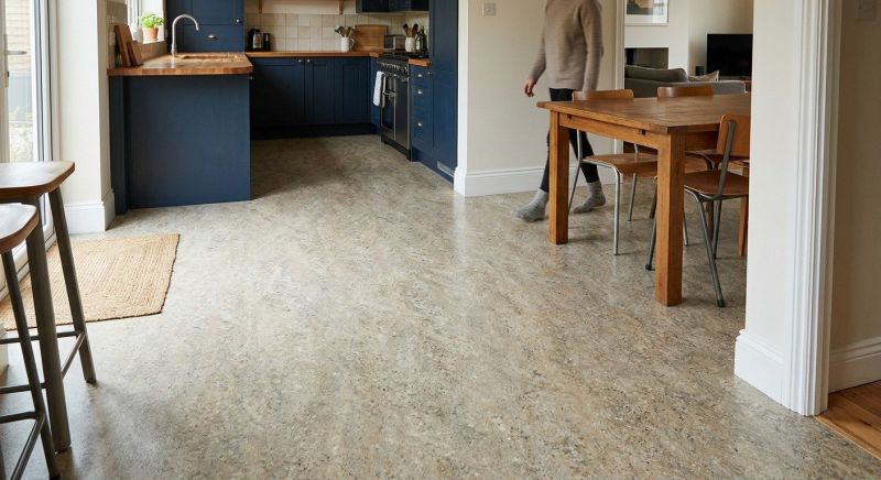 Sheet Linoleum Installation in Norfolk, MA