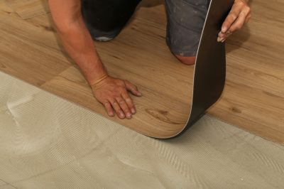 Sheet Linoleum Installation in Revere, MA