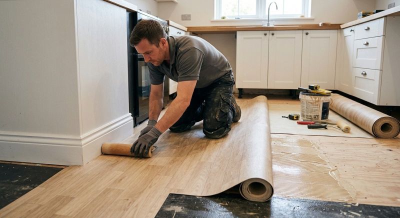 Sheet Linoleum Installation in South Weymouth, MA