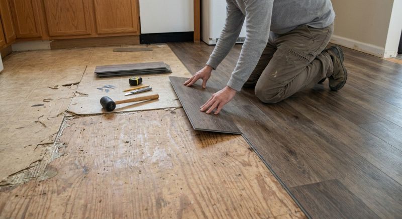 Vinyl Flooring Installation in Middlesex County, MA
