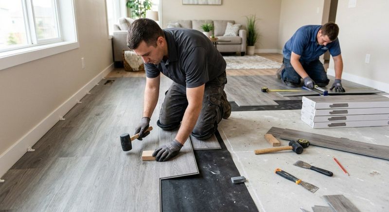 Vinyl Flooring Installation in Woburn, MA