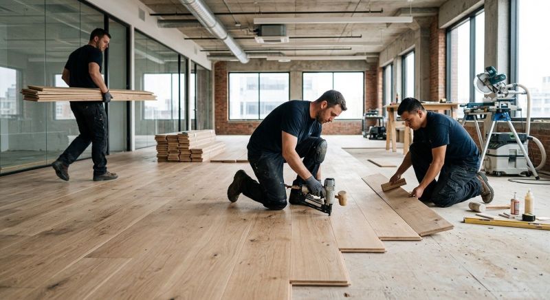 Commercial Hardwood Service in Revere, MA