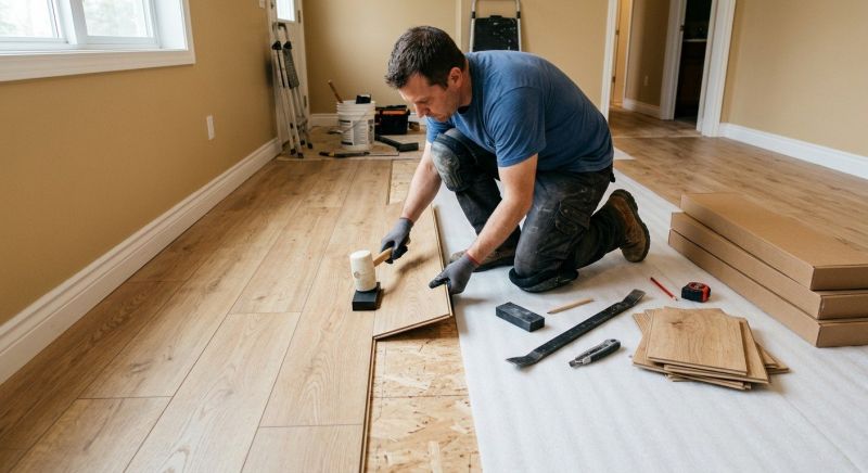 Laminate Floor Installation in Needham, MA