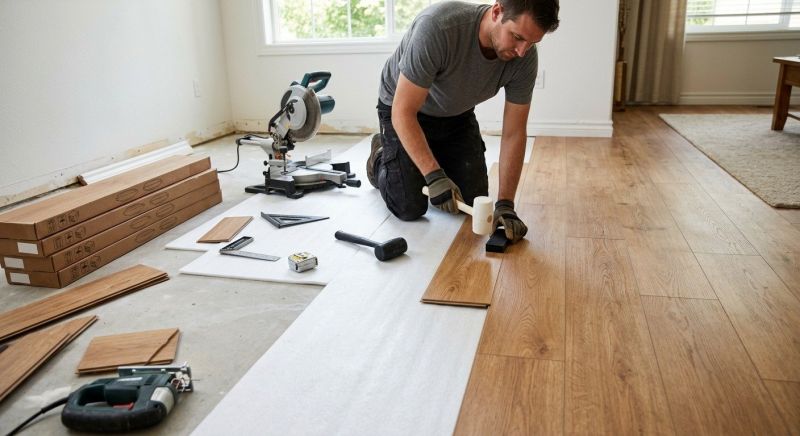 Laminate Floor Replacement in Wakefield, MA