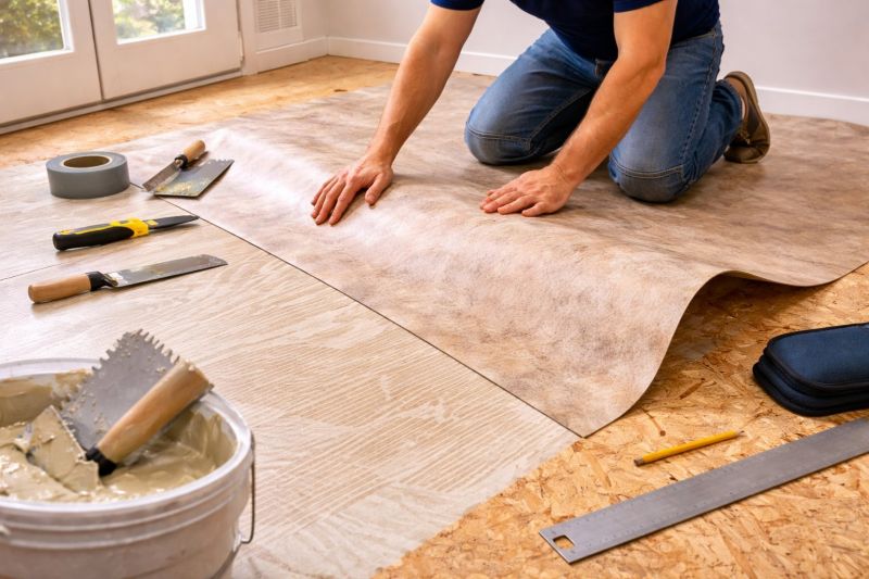Sheet Flooring Installation in Southborough, MA