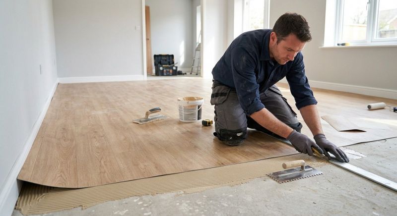 Sheet Flooring Installation in North Andover, MA